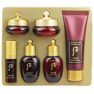 #พร้อมส่ง Exp.13/7/25 เซตผิวมีออร่า ลดเลือนริ้วรอย #The History of Whoo Jinyulhyang 6pcs Special Set