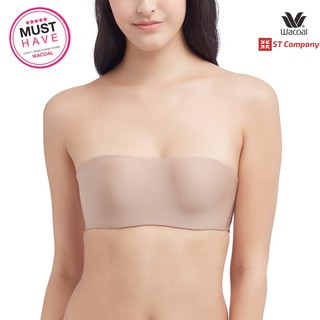 Wacoal ชุดชั้นใน บราเกาะอก Body Bra สีโอวัลติ (OT) รุ่น WB3B53 มีโครง 1/2 Cup สลับสายได้ 10 แบบ ไร้ตะเข็บ เกาะแน่น เกาะอ