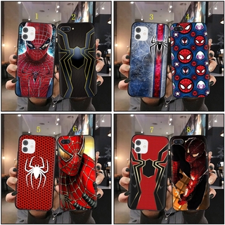 เคสโทรศัพท์มือถือ ซิลิโคนนุ่ม กันกระแทก ลายสไปเดอร์แมน สําหรับ iPhone 5 5S 6 6s 6Plus 6sPlus 7 8 7Plus 8Plus SE 2020