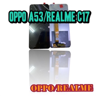 ชุดหน้าจอ Oppo A53/Realme C17แถมฟีมล์กระจกกันรอย