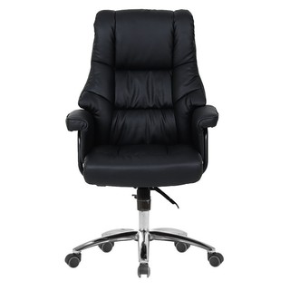 Office chair OFFICE CHAIR MANHATTAN PLUS PU BLACK Office furniture Home &amp; Furniture เก้าอี้สำนักงาน เก้าอี้สำนักงาน MANH