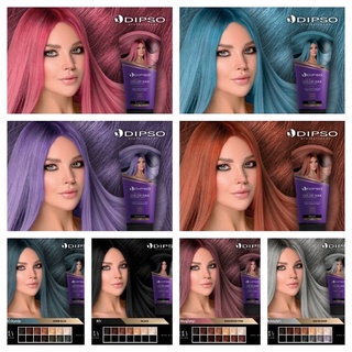 แว็กซ์สี ดิ๊ฟโซ่ ซุปเปอร์ ชายน์ แฮร์ คัลเลอร์ แว๊กซ์ DIPSO Super Shine Hair Color