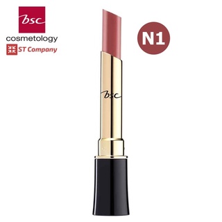 Lip BSC [ สี N1 ] Bio Perfect Color Lip 2.2 กรัม Lip Lips บีเอสซี ลิปกลอส lip gros บำรุงริมฝีปาก ดูชุ่มชื้น ให้ริมฝีปากเนียนนุ่ม Lipstick ลิป ลิปสติก