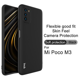 imak Xiaomi Mi Poco M3 TPU Matte Soft Case Simple Pure Color Ultra Thin Full Protection Phone Case Shock-proof Antiskid