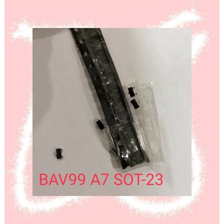 BAV99 A7 SOT-23 5ชิ้น/1ชุด