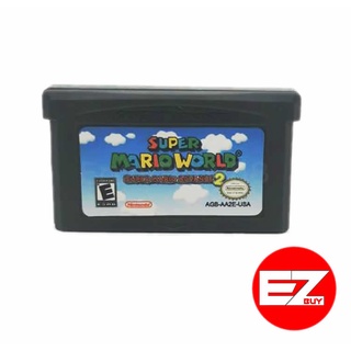 แผ่นเกมบอย แอดวานซ์  Super Mario World [ Super Mario Advance 2 ]  GBA