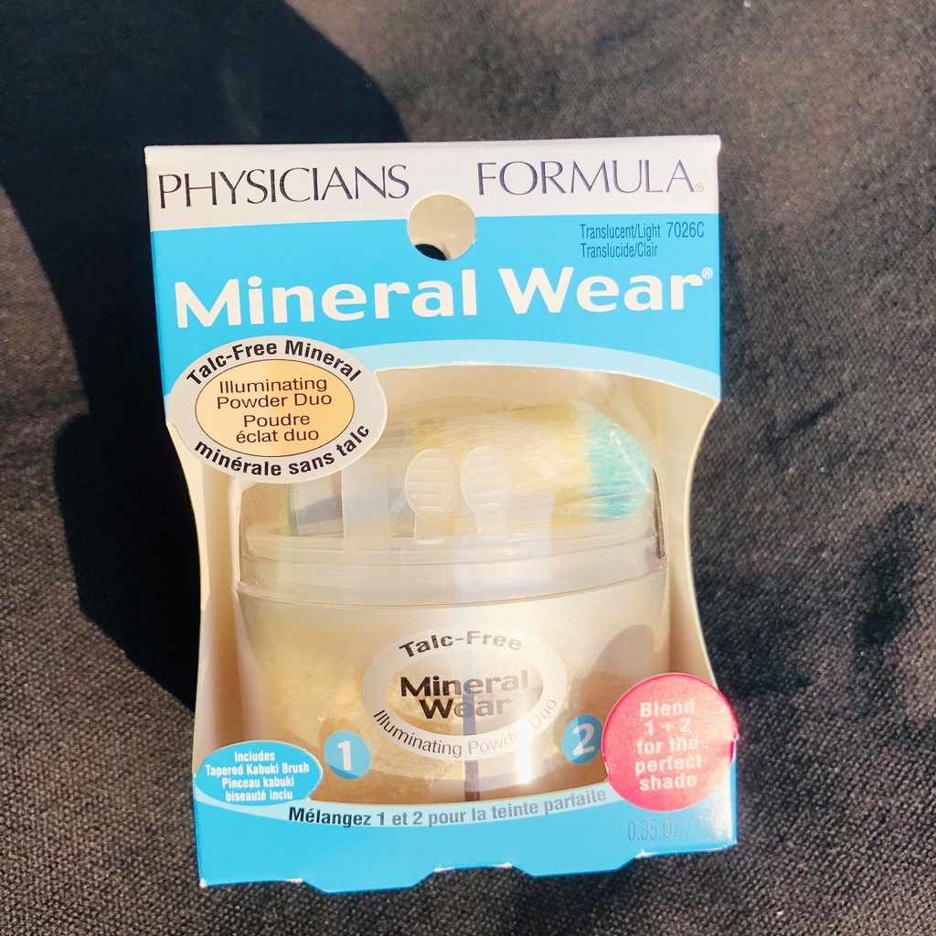 Physicians Formula Mineral 2 In 1 แป้งฝุ่น คอนซีลเลอร์ รองพื้น ควบคุมความมัน กระชับรูขุมขน 9150