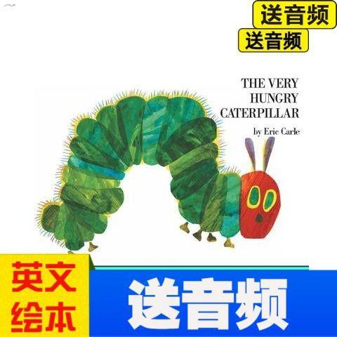 พร้อมส่งจ้า✓TheVeryHungryCaterpillar The Very Hungry Caterpillar หนังสือภาพต้นฉบับภาษาอังกฤษ Eric Carle