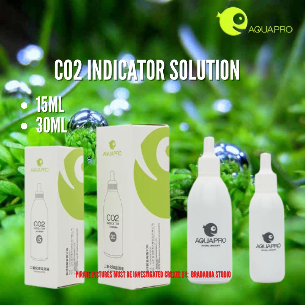 AQUAPRO CO2 Indicator Solution 15ML/ 30ML