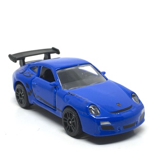 Majorette Porsche 911 GT3 - ลาย GT3 RS - Blue Color /Wheels D5SB /scale 1/59 (3 inches) no Package