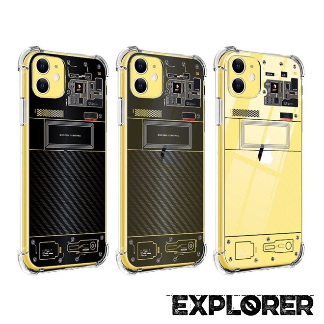 เคส สำหรับ iPhone 11 [Explorer Series] 3D Anti-Shock Protection TPU Case