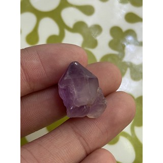 (F) พลอยดิบแท้ อเมทิสต์(Amethyst)พลอยธรรมชาติ 100% น้ำหนัก 25.50 กะรัต