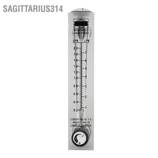 Sagittarius314 Lzm-15T แผงวัดการไหลของเหลว อะคริลิค 0.2~2Gpm G1/4 นิ้ว G1/2 นิ้ว