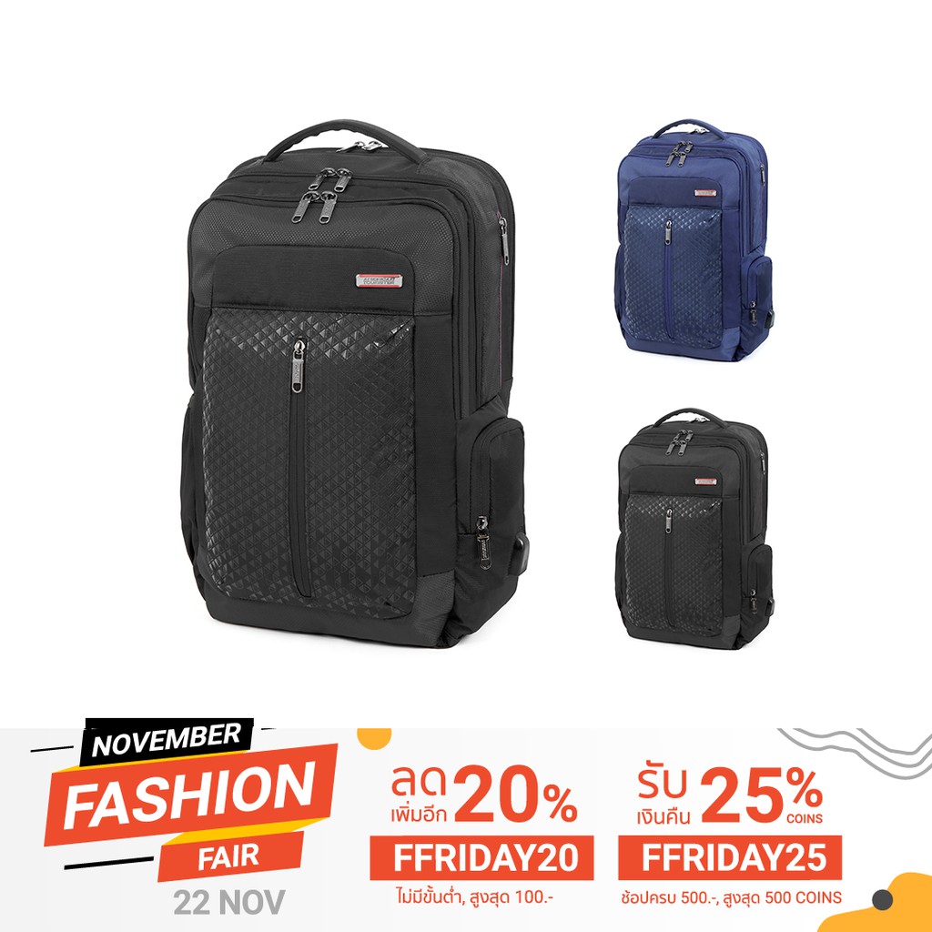 AMERICAN TOURISTER กระเป๋าเป้สะพายหลัง รุ่น LOGIX NXT BACKPACK 04