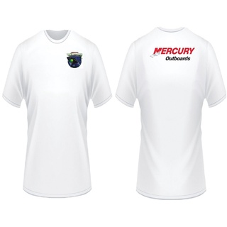 [S-5XL]เสื้อยืดลําลอง ลาย Mercury Outboards Verado เข้ากับทุกการแต่งกาย สําหรับผู้ชาย 171883