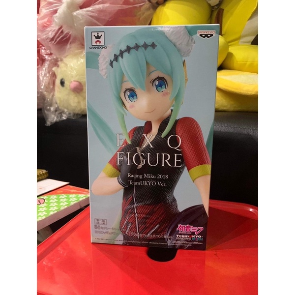 🍀พร้อมส่ง🍀EXQ Figure Racing Miku 2018 Team UKYO Ver.
