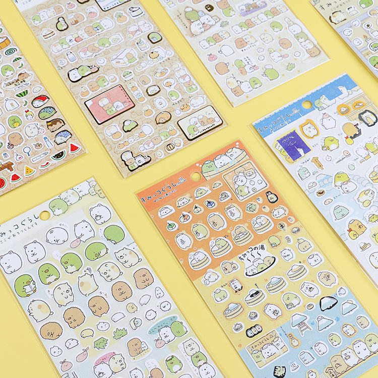สติ๊กเกอร์ \ Scrapbooking Animal Planner สติ๊กเกอร์ป้ายตกแต่ง