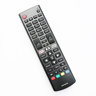 รีโมทใช้กับ แอลจี สมาร์ททีวี รหัส AKB75095308 * ตัวรีโมทมีปุ่ม NETFLIX และ amazon *, Remote for LG SMART TV