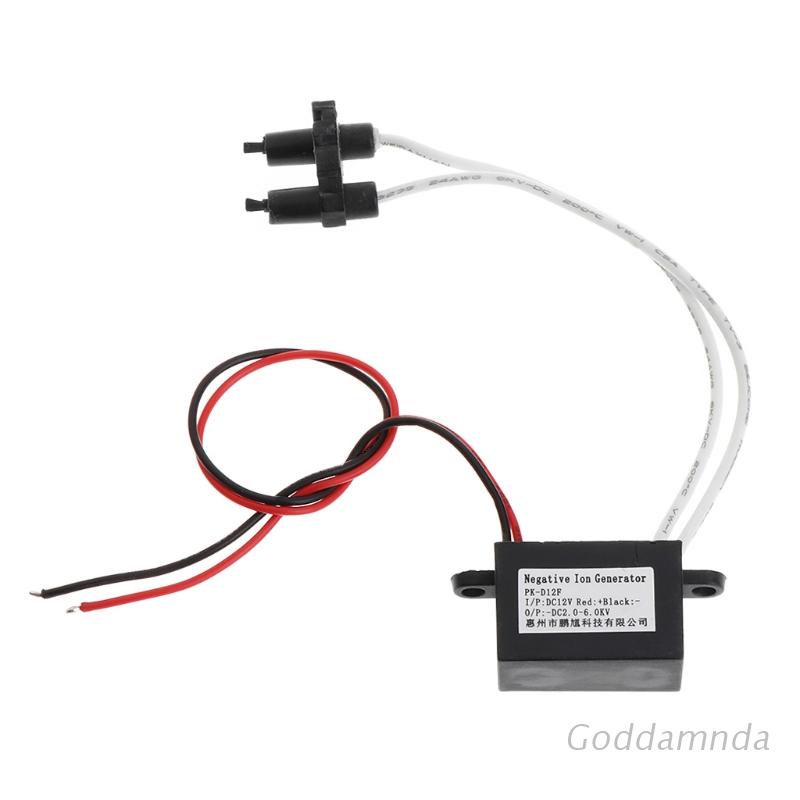 GODD  Compact Air Negative Ion Anion Generator Ionizer Purifiers Cleaner Car Home Tool