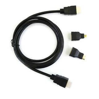 X-Tips HDMI 3in1 HDTV สายHDMI แบบ 3in1 รองรับ HDMI , Mini HDMI และ Micro HDMI