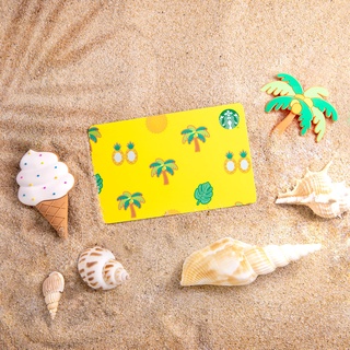 บัตร Starbucks® ลาย Summer Beach (2022) / บัตร Starbucks® (บัตรของขวัญ / บัตรใช้แทนเงินสด)