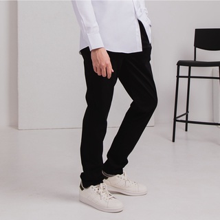 [Re-Stock] UrbanSNAPS CHINOS PANTS (สีดำ Black) เออร์เบิร์นสแน็ปซ์กางเกงชิโนขายาว