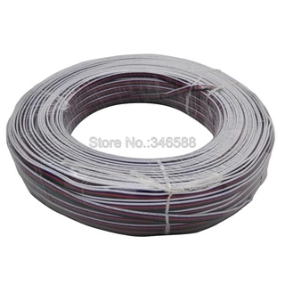 สายไฟ LED 22AWG 2Pins 3Pins 4Pins 5Pins 6Pins 10 ม. 20 ม. 50 100 ม. สําหรับ Ws2811 Ws2812 5050 RGB RGBW