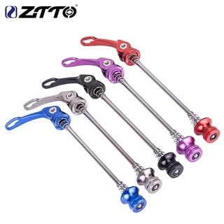 Ztto ไม้เสียบจักรยานเสือภูเขา QR7 QR 100/135 มม. 9 มม. 5 มม. 1 คู่