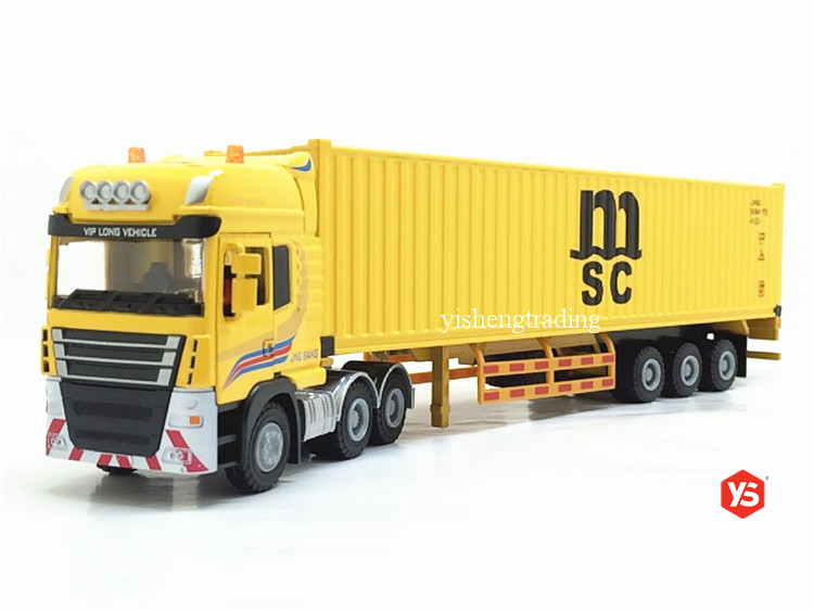 DIECAST MASTERS 1/50スケール ピータービルト 579 トラクター40F冷蔵