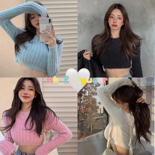 𝗡𝗲𝘄! พร้อมส่ง📣เสื้อไหมพรมขนมิ้งฟรุ้งฟริ้ง น่ารัก🤍