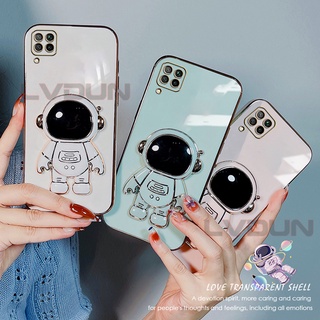 เคส samsung a12 a22 4g a22 5g m22 4g m32 4g with Foldable bracket phone case astronaut YHY1