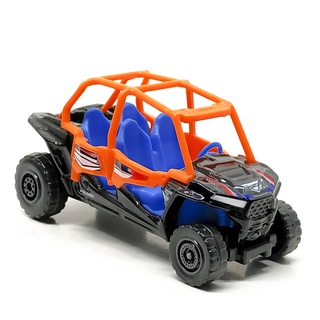 Majorette - Polaris RZR XP4 1000 EPS - Explorer - Orange/Black Color /scale 1/61 (3 inches) no Package