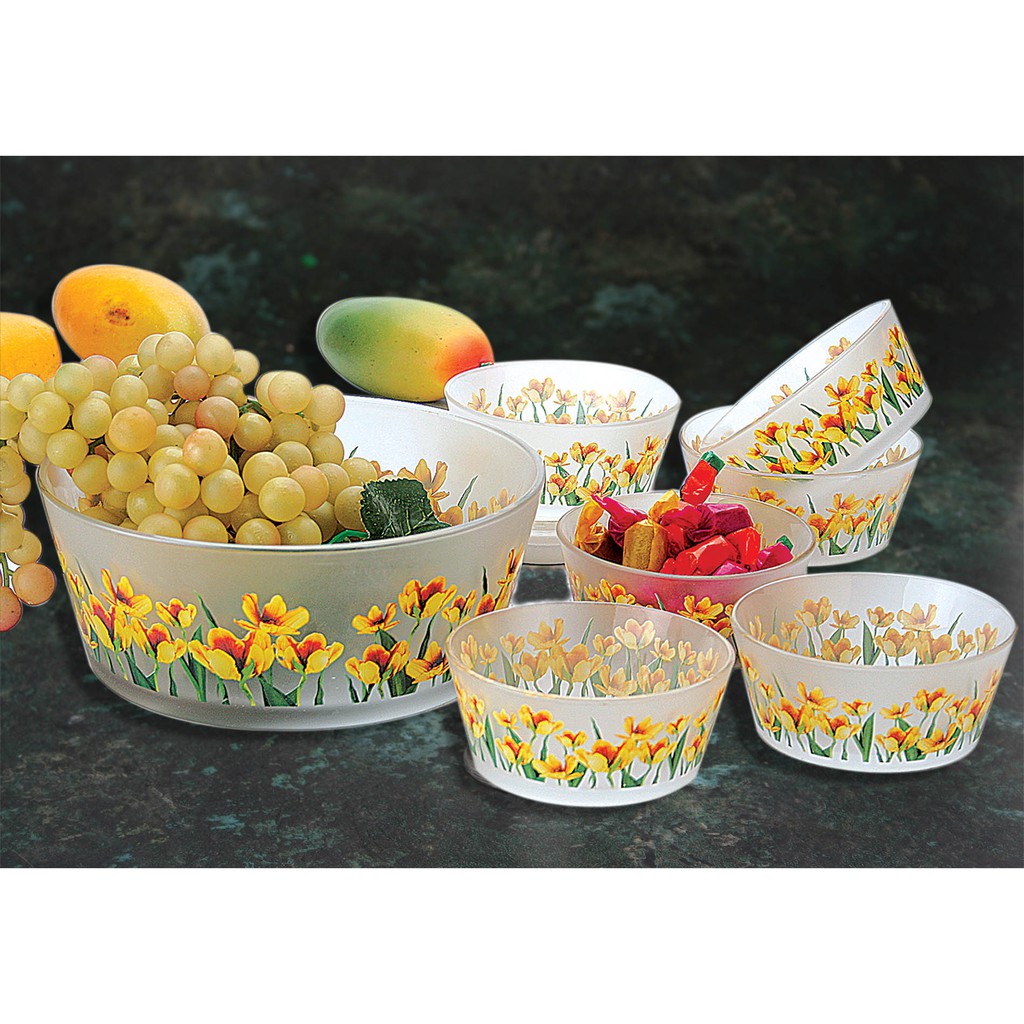 QUALITY 7 PC SALAD/SOUP BOWL SET 11001