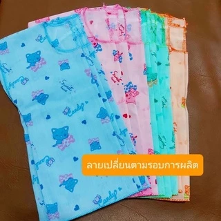 เสื้อผูกหลังผ้าป่านและผ้าcotton สำหรับเด็กแรกเกิด อย่างดี
