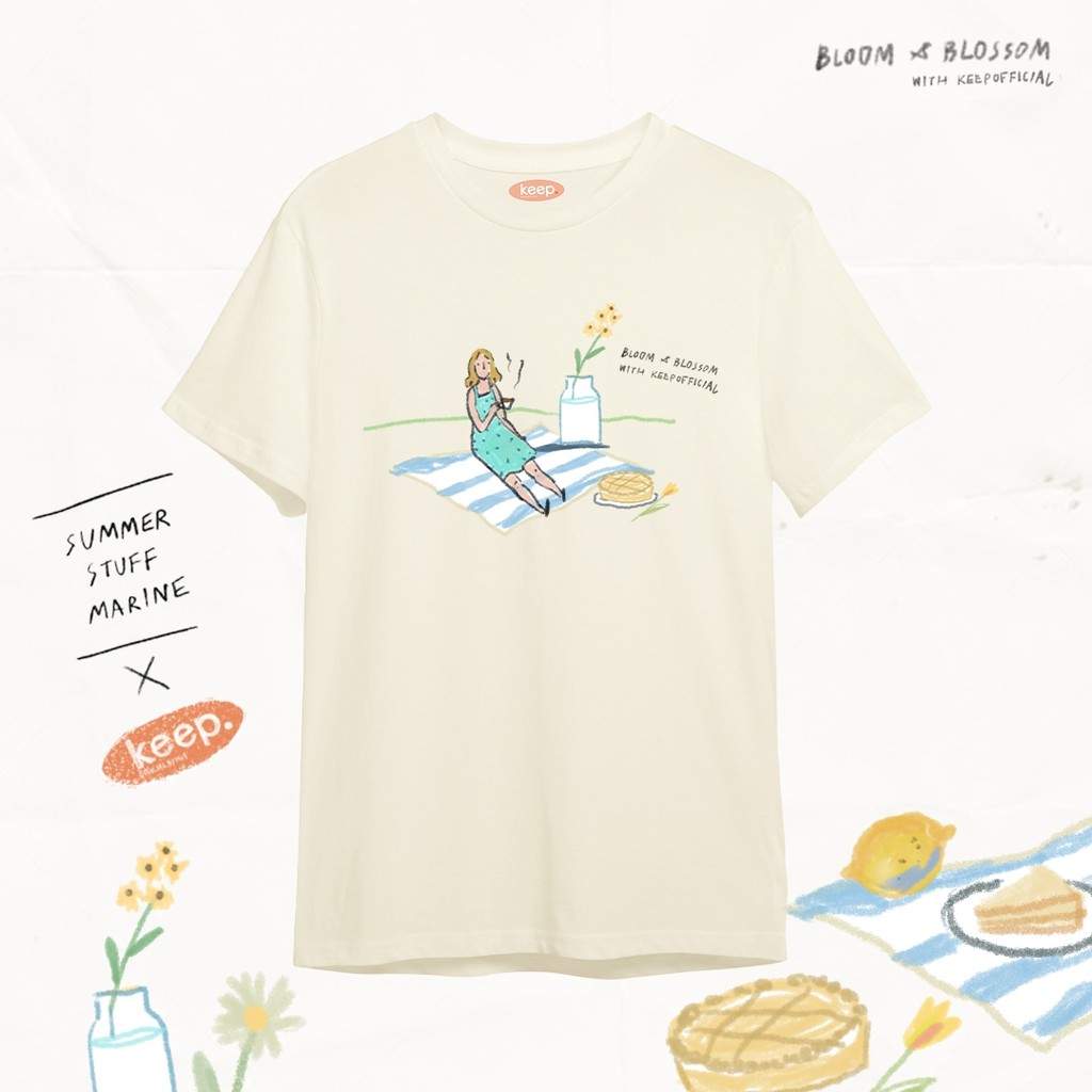 เสื้อยืด Little garden 🥪🥛🥣