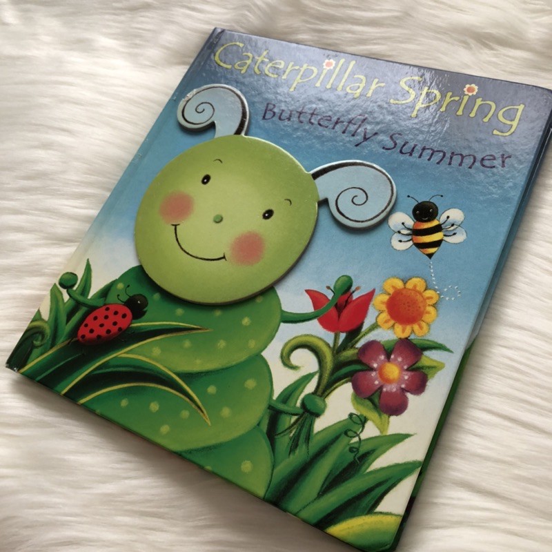 หนังสือภาพ บอร์ดบุค สำหรับเด็กเล็ก Caterpillar Spring  Butterfly Summer