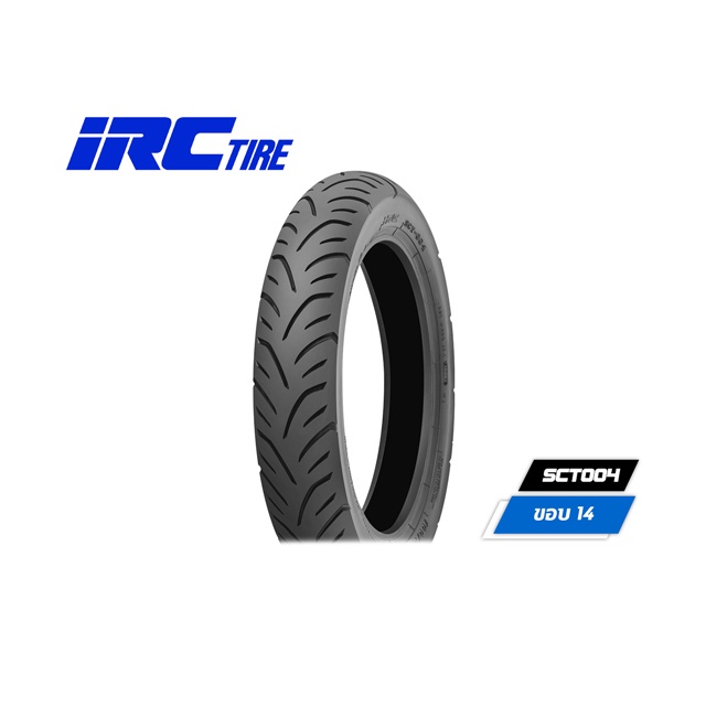 IRC SCT-004 ยางรถจักรยานยนต์ ขนาด 140/70-14 แบบไม่มียางใน (TL)