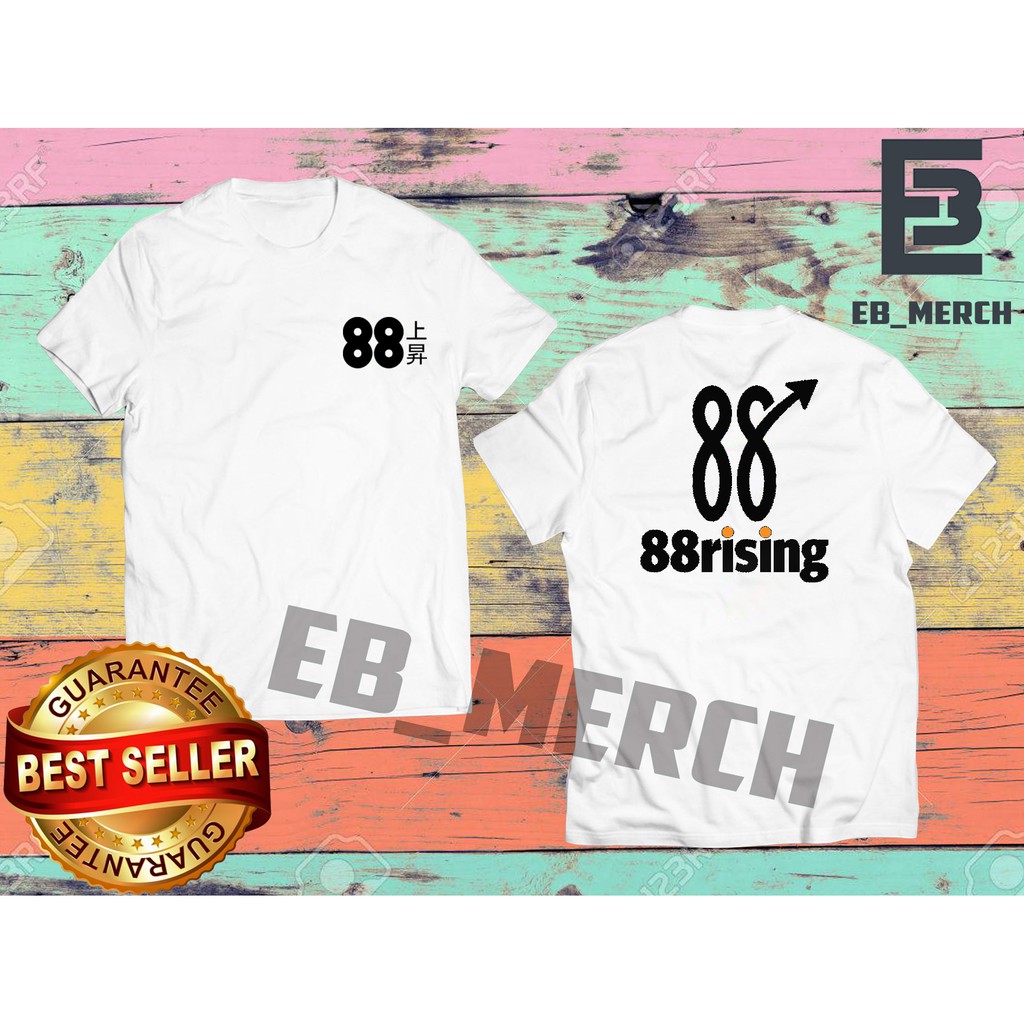 นําเข้าคุณภาพ!!! 88 RISING T-SHIRT --SONG cool EB_MERCH