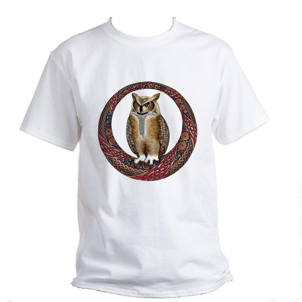 เสื้อยืด Celtic Owl Custom Cool