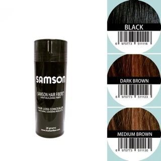 พร้อมส่ง SAMSON Hair Fiber 30g ผงไฟเบอร์ปกปิดผมบาง เพิ่มผมหนา