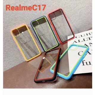 🇹🇭(ส่งจากไทย)🇹🇭TPUขอบสีรุ่นใหม่ RealmeC17 สินค้าพร้อมส่ง