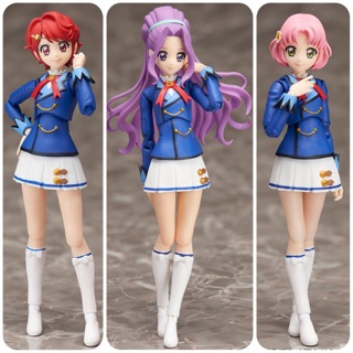 S.H.Figuarts Mizuki Kanzaki, Sakura Kitaoji, Kaede Ichinose (Winter Uniform ver.) SET Aikatsu ไอคัตสึ ฟิกเกอร์แท้ โมเดล