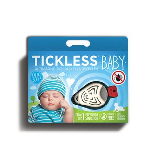 Tickless Baby อุปกรณ์อัลตร้าโซนิคป้องกันเห็บหมัดและยุง สีเบจ