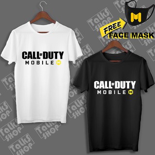 CALL OF DUTY เสื้อยืดมือถือคุณภาพสูง (M-L-XL) gad