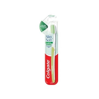 Colgate คอลเกต แปรงสีฟัน สลิมซอฟท์ สไปรัล ดีท็อกซ์ (เลือกแพ็คไซส์)