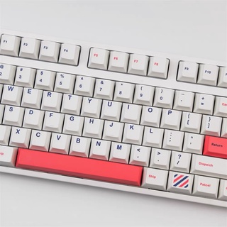 Gmk ปุ่มกดคีย์บอร์ด 131 คีย์ PBT สําหรับ Mx Switch GMMK gh60 gk61 68 84 96 98