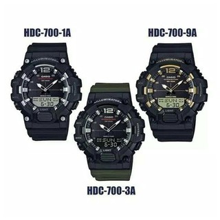 Casio Standard นาฬิกาข้อมือผู้ชาย สายเรซิน รุ่น HDC-700