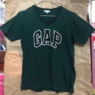เสื้อยืดงานสกรีน GAP สีเขียว