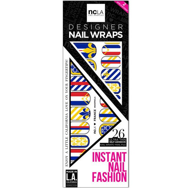 Ncla France Nail Wrap
