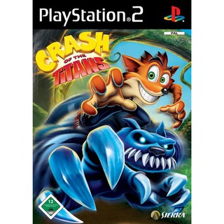 Crash of the Titans แผ่นเกมส์ps2 เกมเพล2 แผ่นplay2